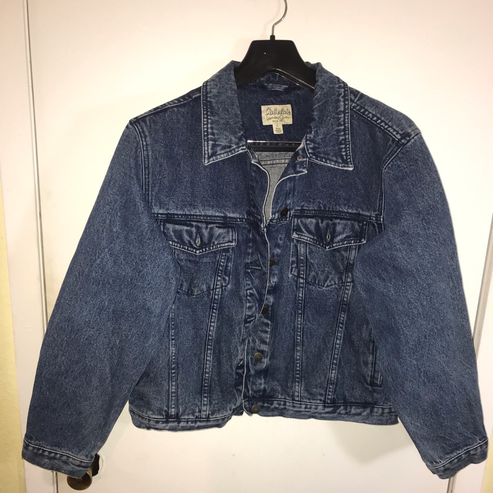 Cabela’s denim jacket size L Reg Preowned